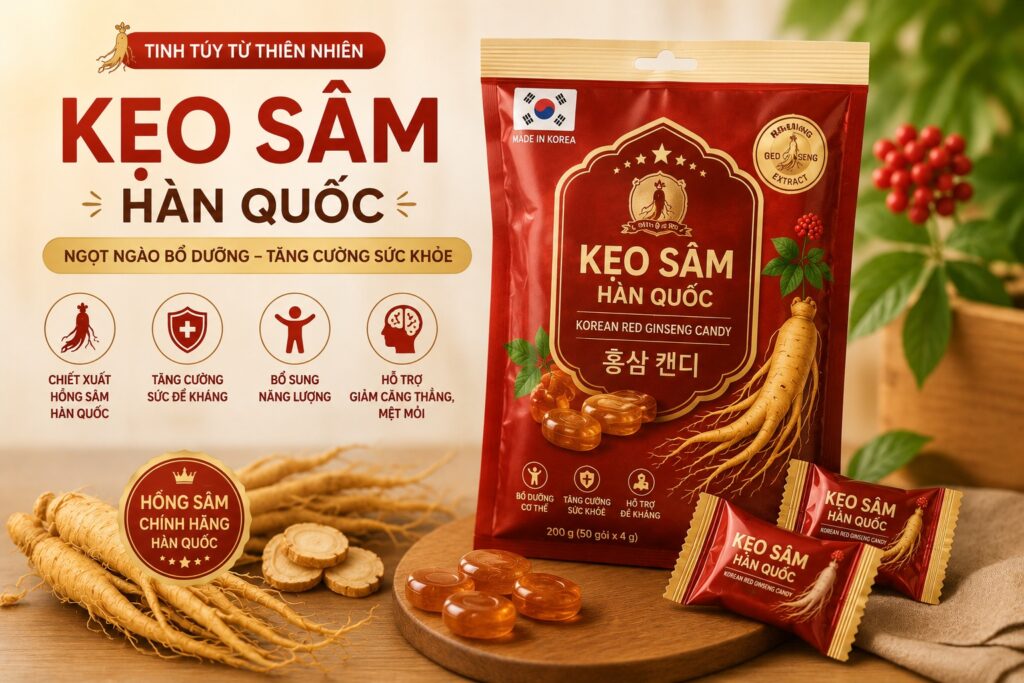 Kẹo Sâm Hàn Quốc