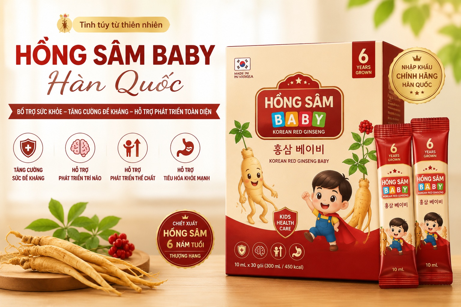 Hồng Sâm Baby Hàn Quốc